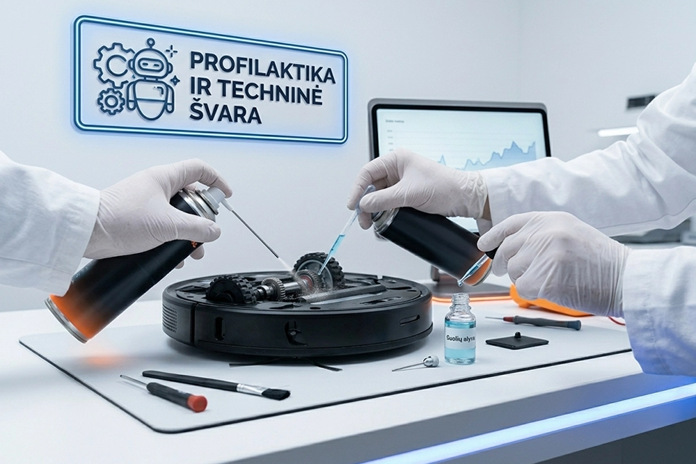 robotų diagnostika Vilniuje